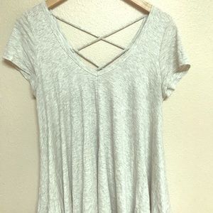 Criss Crossed back tee